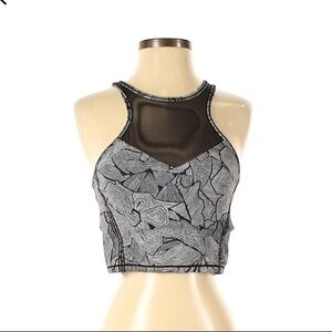 Lululemon Athletica Black Mesh Yoga Sports Bra | 8